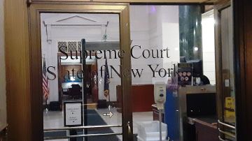 Sede de una Corte Suprema en Nueva York.