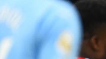 Pep Guardiola tras el partido entre el Manchester City y el Arsenal.