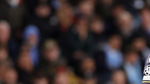 Nacho durante el partido ante el Manchester City.