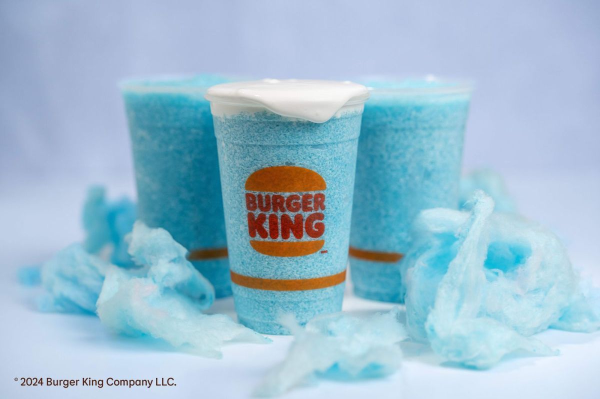 Burger King refresca la primavera con una nueva bebida: Frozen Cotton Candy