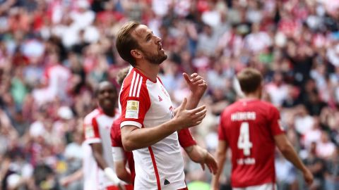 Harry Kane no logró ganar la Bundesliga con el FC Bayern Munich.