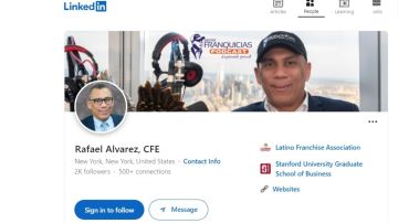 Perfil de Rafael Álvarez en LinkedIn.