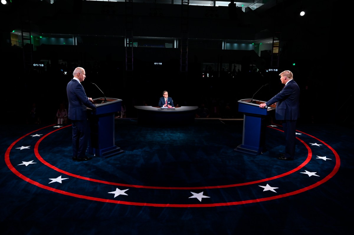 La campaña de Trump pide más debates presidenciales con Biden y que sean más temprano