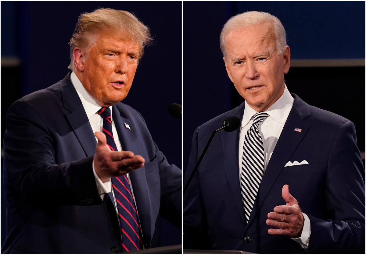 Los votantes están inconformes con Biden y Trump como candidatos, según sondeo