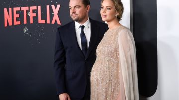 Leonardo DiCaprio y Jennifer Lawrence
