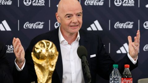 Presidente de la FIFA, Gianni Infantino.