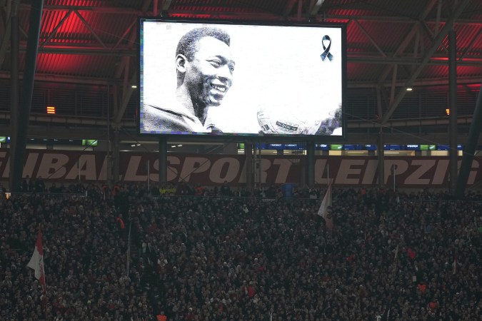 Homenaje a Pelé.