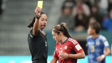 Jueza Maria Sole Ferrieri Caputi durante el Mundial de Fútbol Femenino 2023.