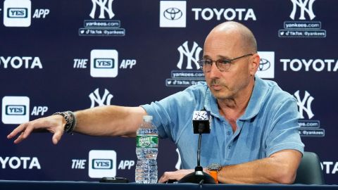 Brian Cashman, gerente general de los Yankees.