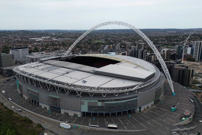 Wembley Stadium, sede de la final de la Champions League 2024.