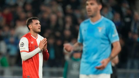 Santiago Giménez, jugador del Feyenoord.