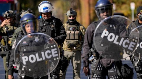 Police Training Center Protest