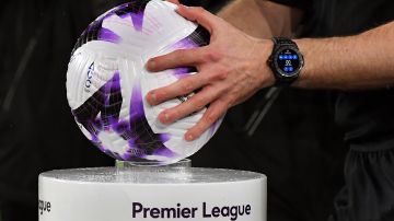 Balón de la Premier League. Imagen referencial.