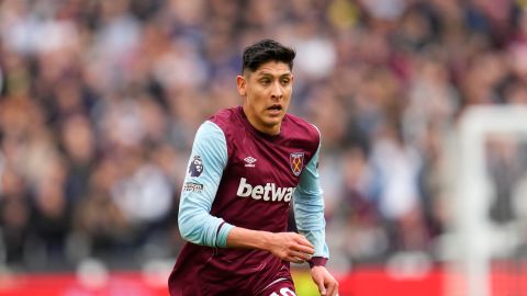 Edson Álvarez, jugador mexicano del West Ham inglés.