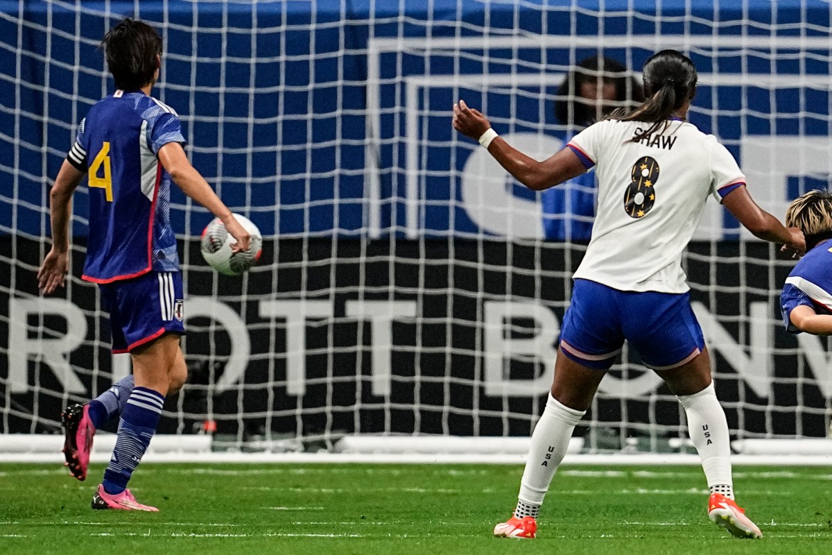 Jaedyn Shaw brilló en el partido entre USWNT y Japón para avanzar a la ...