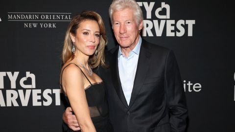 Alejandra Silva y Richard Gere se casaron en 2018.