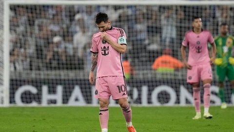 Lionel Messi tras la eliminación en Liga de Campeones de Concacaf.