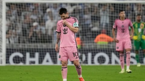 Lionel Messi tras la eliminación en Liga de Campeones de Concacaf.