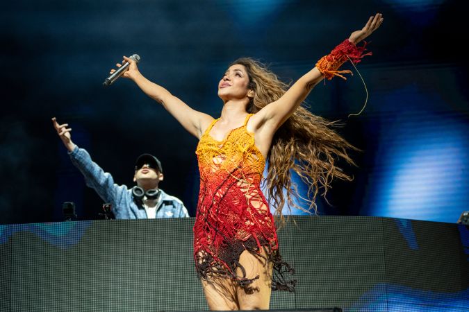 Shakira estuvo acompañada de Bizarrap al momento de dar la grandiosa noticia a sus fanáticos.