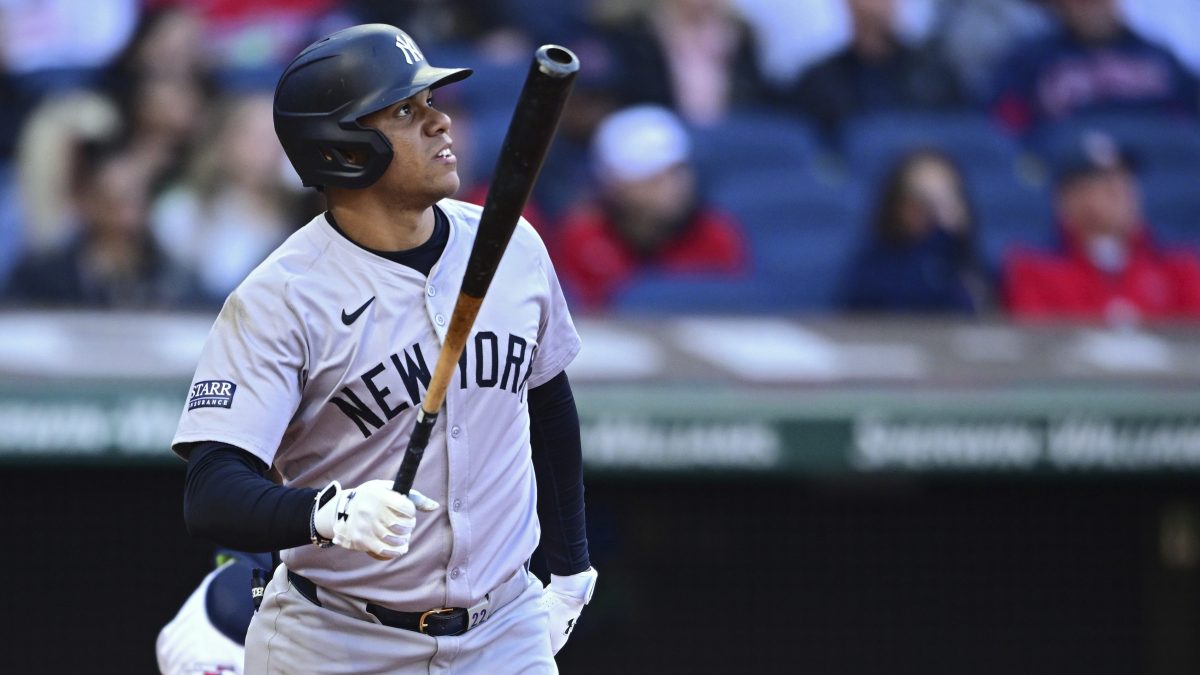 Dominicano Juan Soto sacó su tercer jonrón con Yankees para coronar barrida ante Guardians [Video]