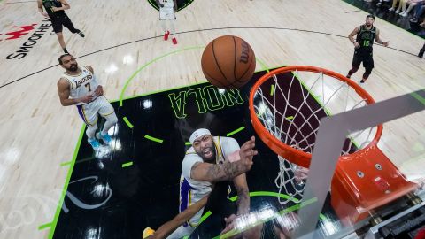 Anthony Davis, jugador de Los Angeles Lakers.