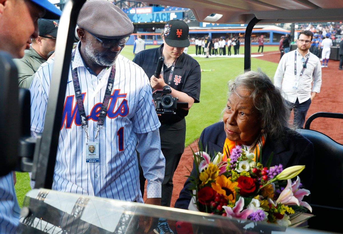 Rachel Robinson dijo presente en el Citi Field en celebración del Día de Jackie Robinson [Video]