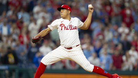 Ranger Suárez. lanzador de los Phillies.