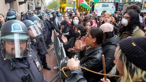 Israel Palestinians Columbia Protests