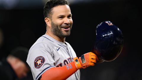 José Altuve, jugador de los Houston Astros.