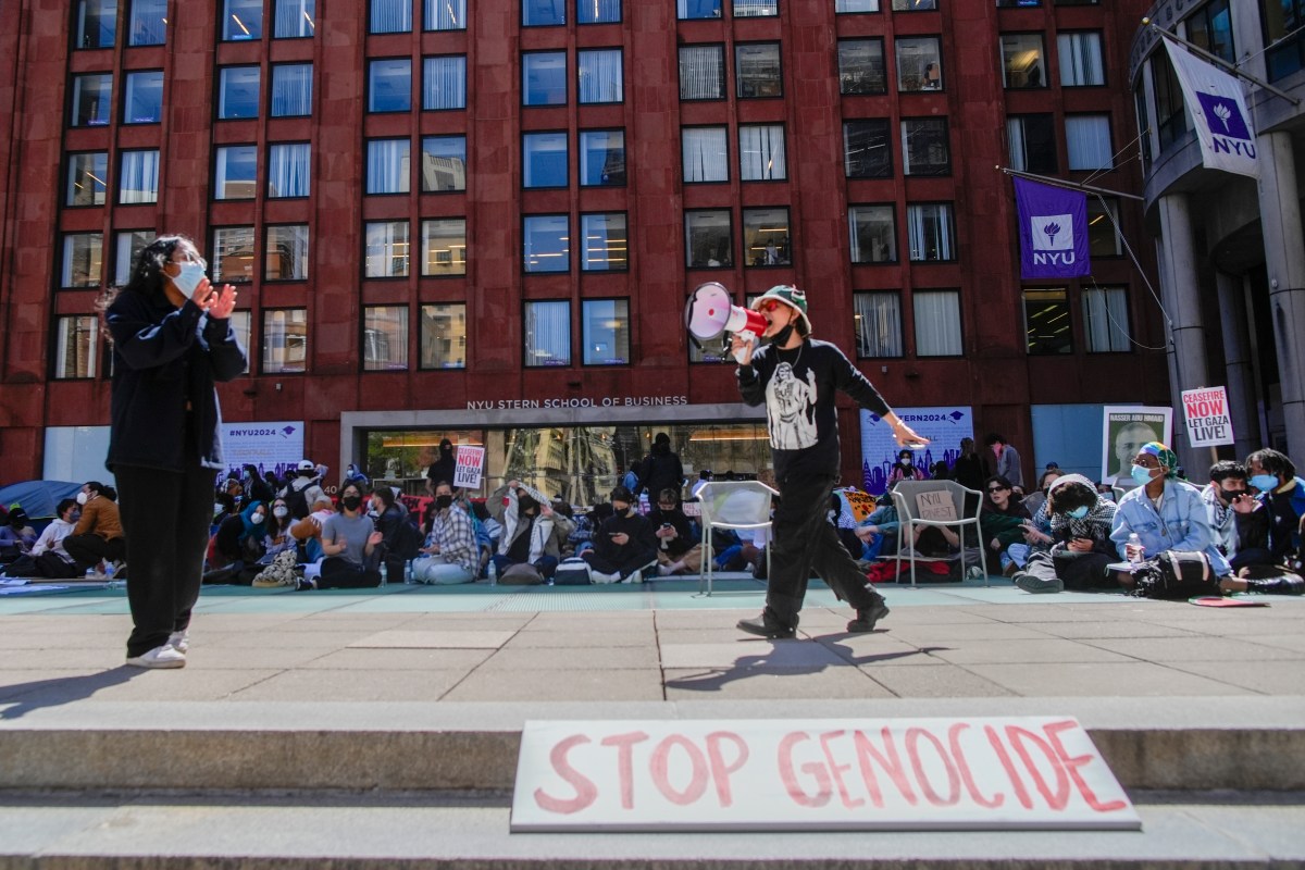 Más de 150 arrestos se han producido tras protesta antiisraelí en la Universidad de Nueva York