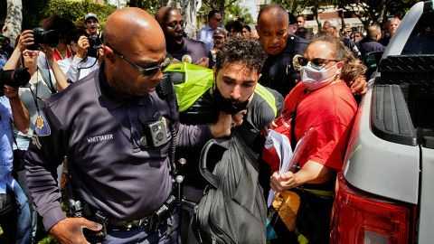 Israel Palestinians Campus Protests