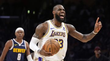 Sin barrida: Lakers evitaron la eliminación al ganar su primer juego de la serie ante Nuggets