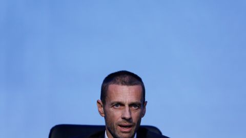 Aleksander Ceferin, presidente de la UEFA.