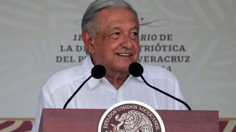 Presidente de México en Veracruz habla de la relación con EE.UU.