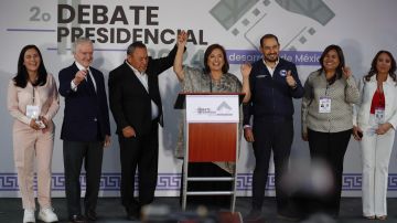 Sheinbaum, Gálvez y Máynez llegan al segundo debate presidencial de México
