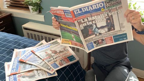 El Diario hizo parte de la movilización de apoyo a la Ley de Sostenibilidad del Periodismo Local.