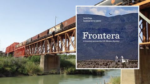 El libro 'Frontera' incluye detalles de las comunidades en ambos lados de México y Estados Unidos.