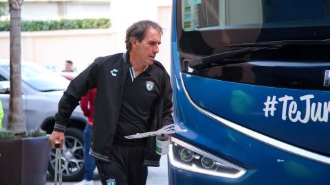 El entrenador del Pachuca se mostró contento con el triunfo 5-0 de este miércoles.