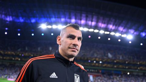El guardameta pidió disculpas por usar un láser para afectar el juego de Esteban Andrada.