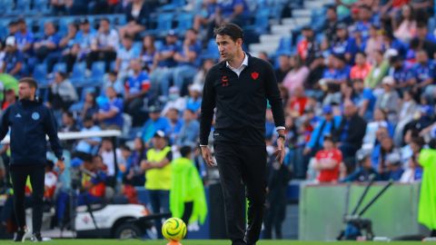 El entrenador del Atlas se mostró molesto por el resultado registrado ante Cruz Azul.