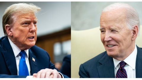 Donald Trump y Joe Biden