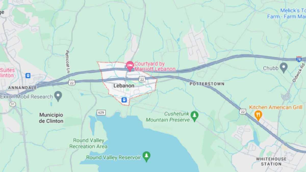 Lebanon, el área donde se registró el epicentro del sismo de Nueva York y Nueva Jersey