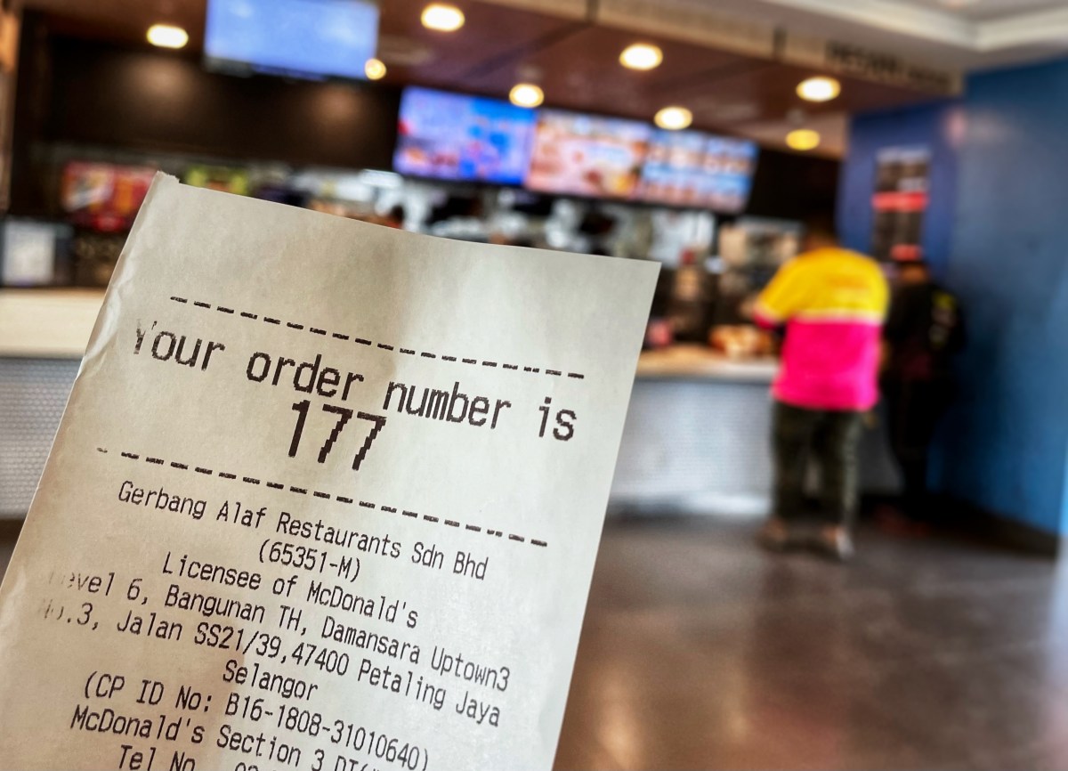 Por qué siempre debes pedir el recibo de compras en McDonald’s