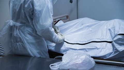 Paciente fallecido en un hospital/Archivo.