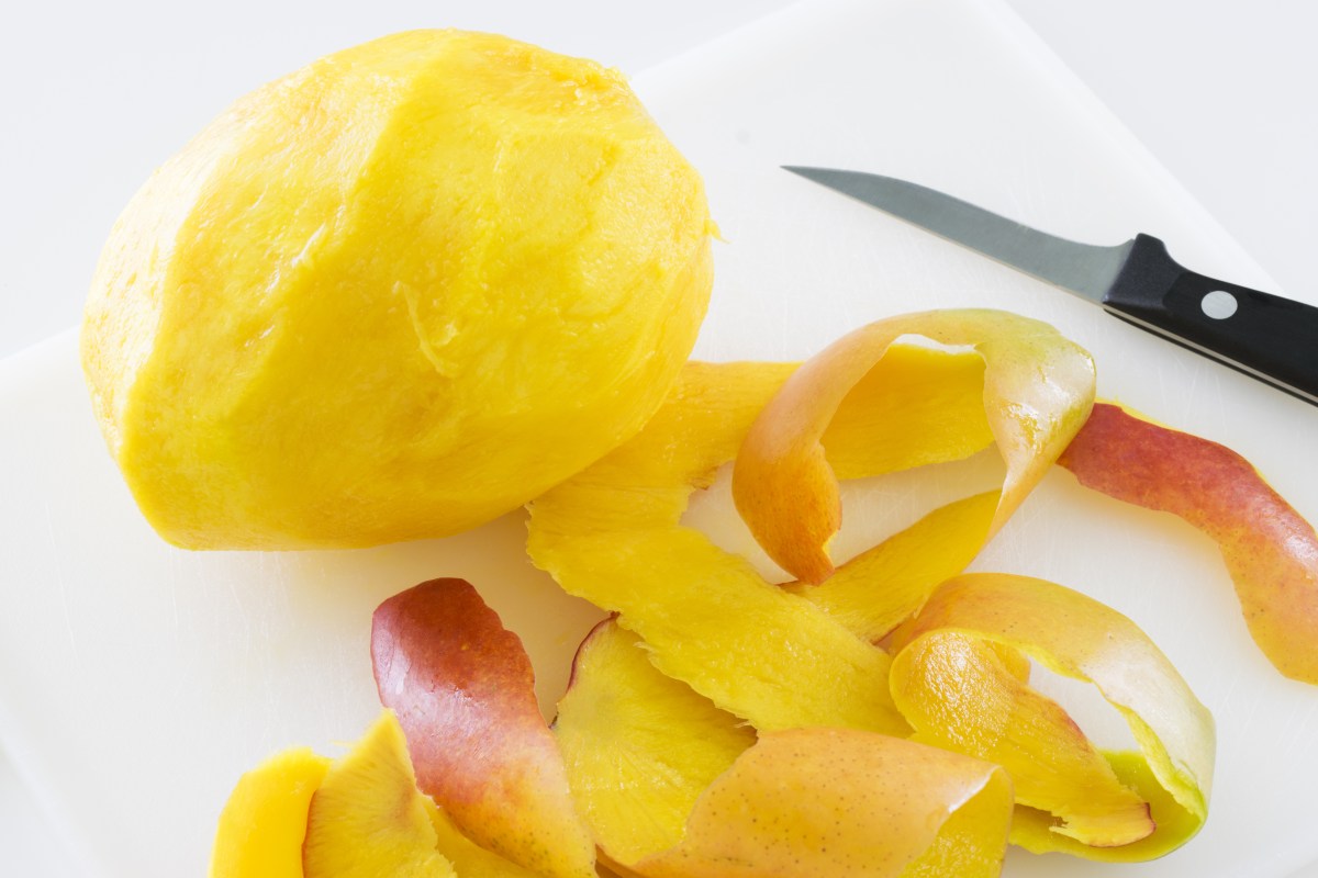 3 formas de usar la cáscara de mango que no conocías