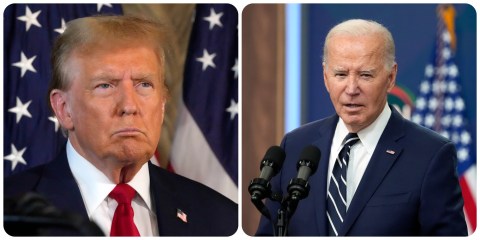 Donald Trump y Joe Biden