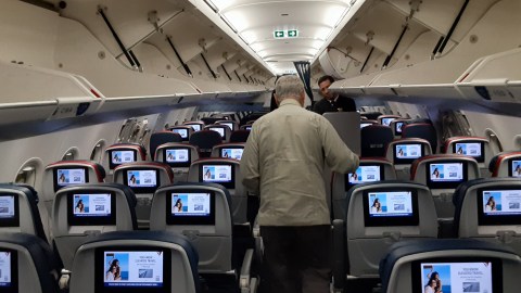 Desembarque de un vuelo/Archivo.