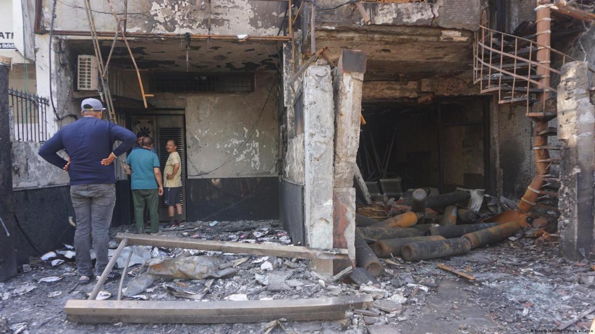 Mueren siete bebés en el incendio de un hospital en India