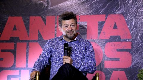 Andy Serkis participando en un evento.