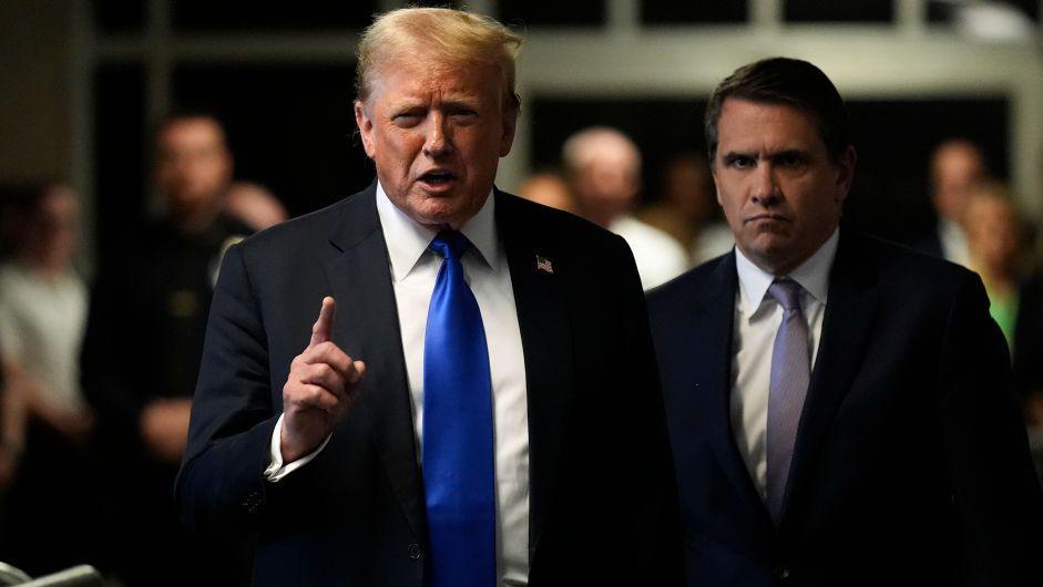 “Fue un juicio amañado, vamos a seguir peleando hasta el final”: Trump reclama su inocencia tras ser declarado culpable